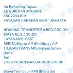 Bukti Pembayaran Bismo Alvaro P