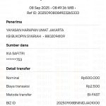 PEMBAYARAN PSIKOTEST SDIT HARUM ( IBRAHIM ZAYDAN HAFIDZH)