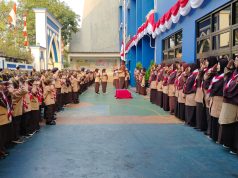 UPACARA HARI PRAMUKA KE 65
